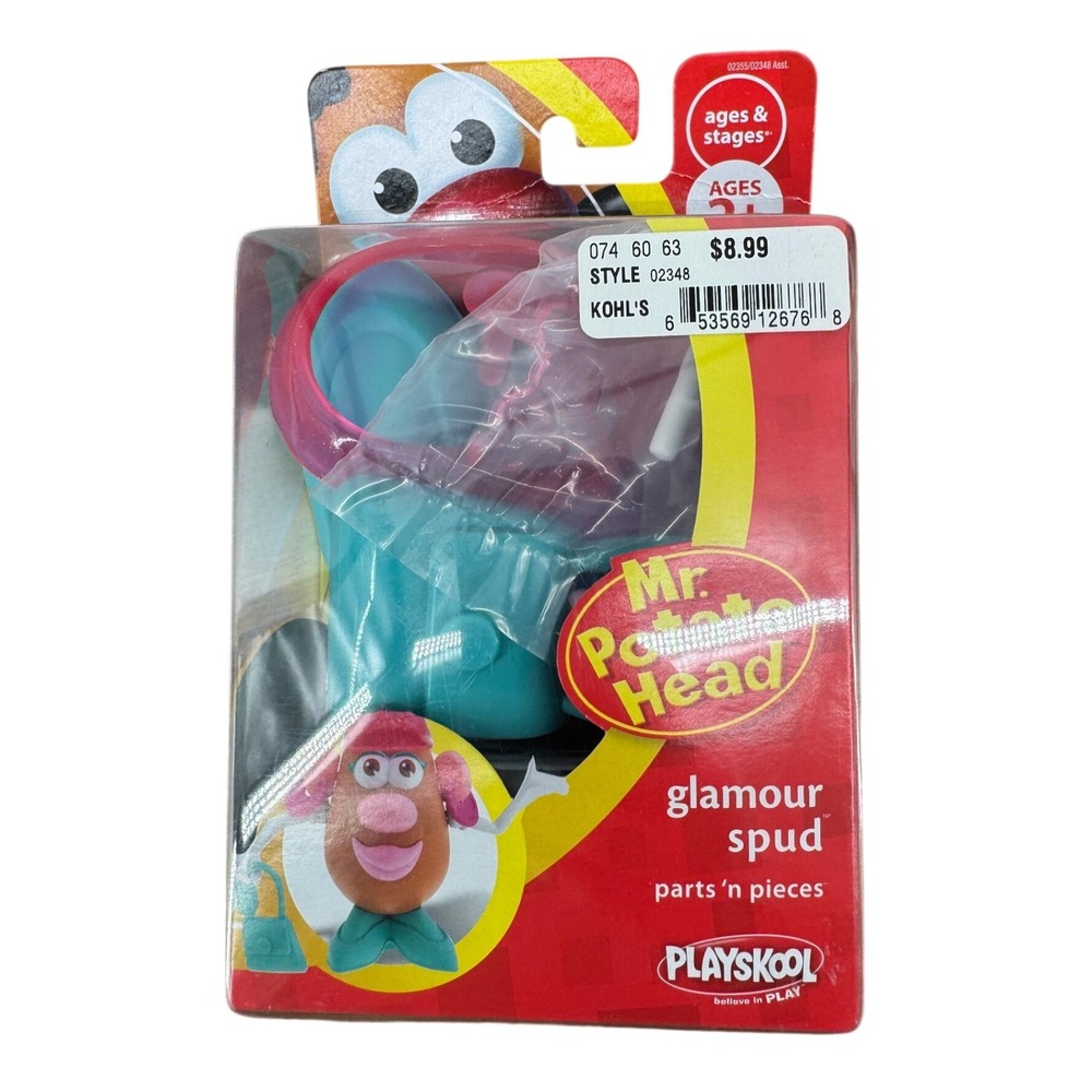 Playskool Mr Potato Head Glamour Spud Parts n Pieces Kids Multi Color Toy NIB